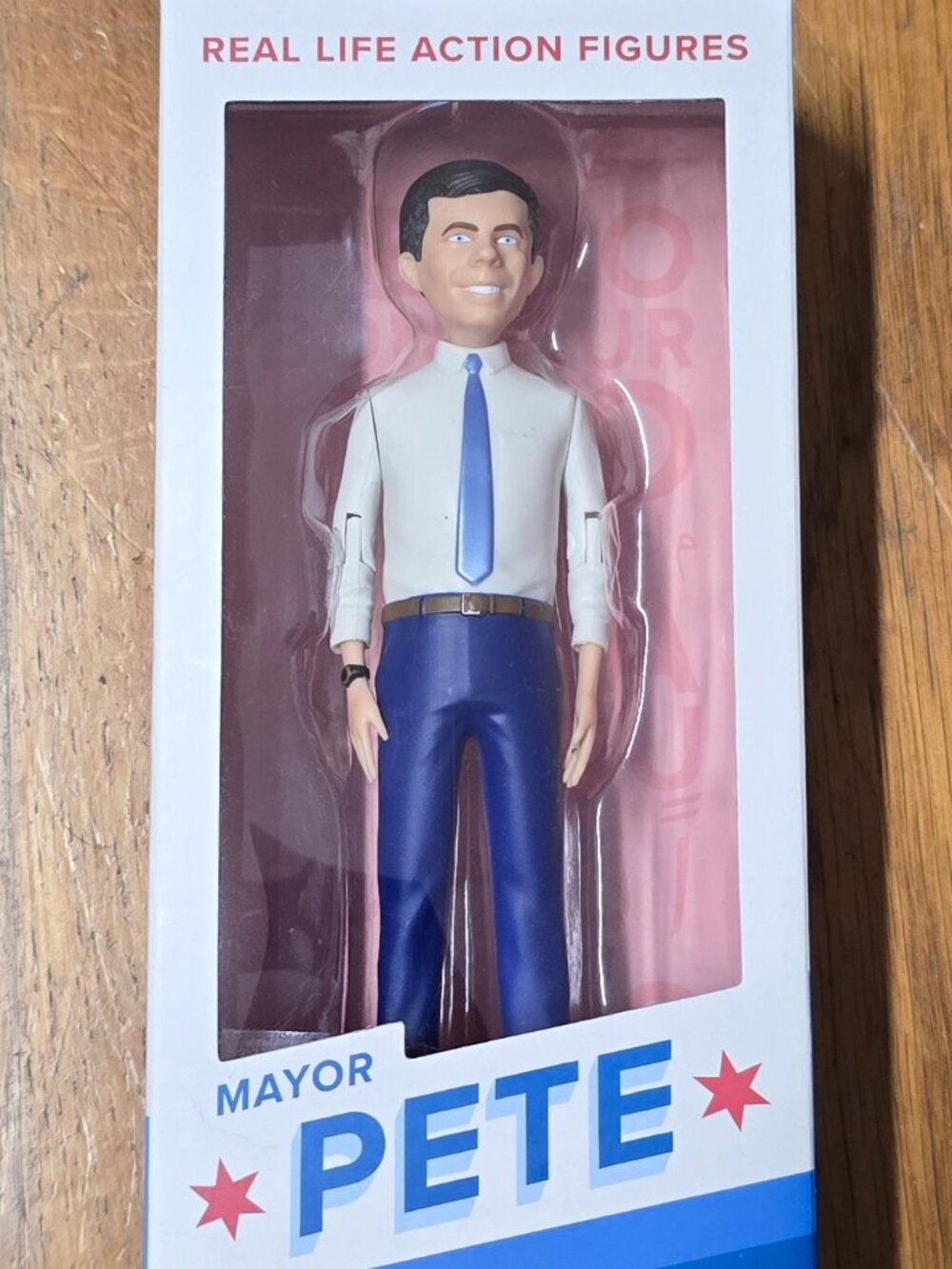 FCTRY Real Life Action Figure – Pete Buttigieg